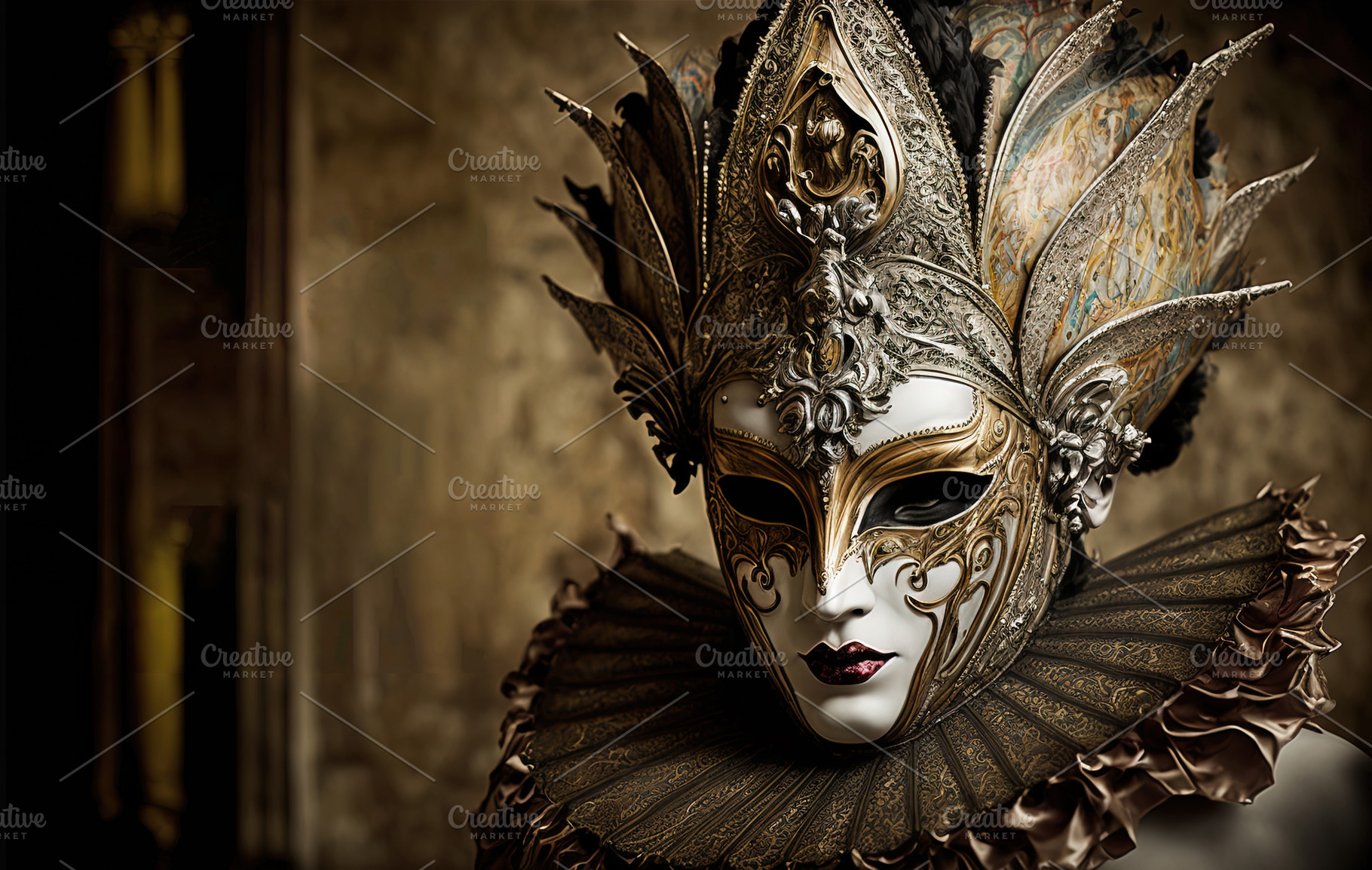 Venice Carnival mask for website, an Arts & Entertainment Photo by Shootdiem