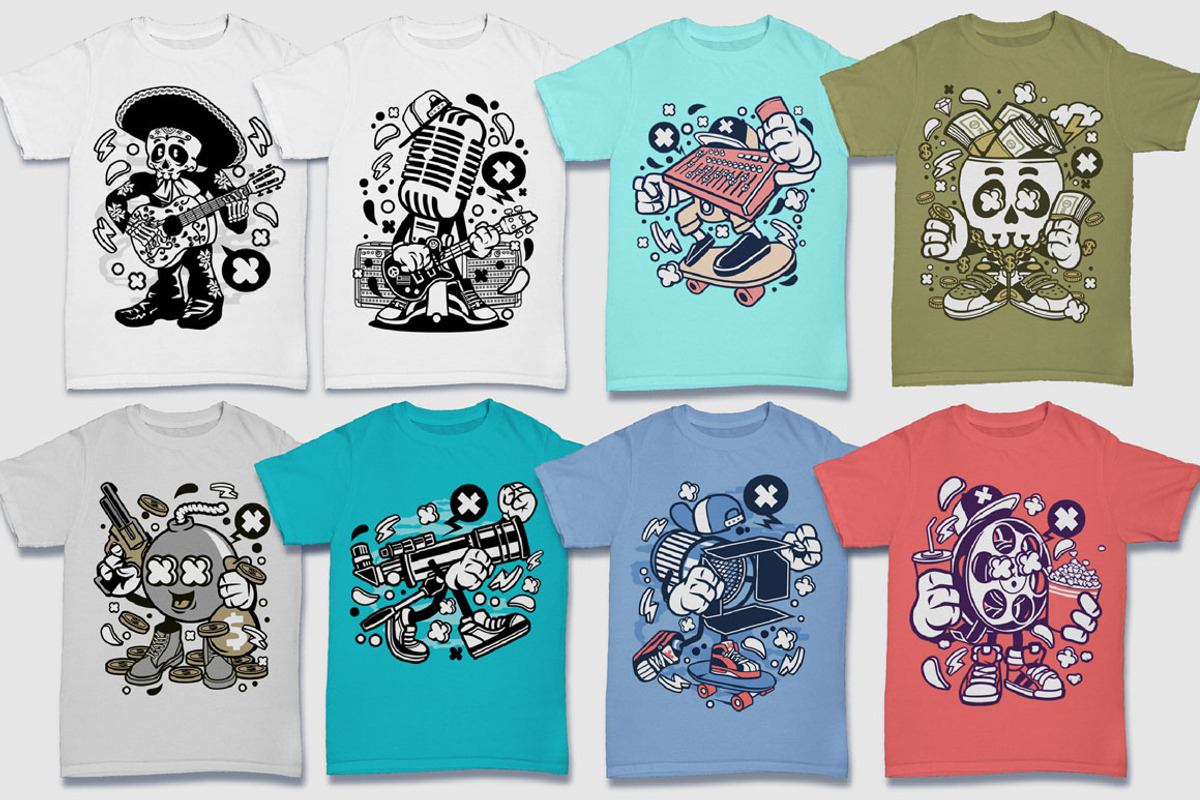 Cartoon Vector #5 Design Bundle, an Illustration by roach_graphic (Photo 4 of 19)