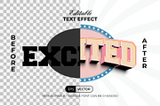 Excited Text Effect 3D Style, a Layer Style Add-On by Mockmenot (Thumbnail 2 of 2)