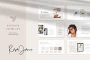 RosaJane Keynote Brand Guidelines, a Presentation Template by AgataCreate (Thumbnail 1 of 13)
