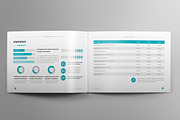 Annual Report Landscape A4 & A5, a Brochure Template by Pro-Gh (Thumbnail 13 of 13)