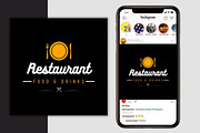 Delicious Restaurant Logo Design, a Branding & Logo Template by Mishek Munene (Thumbnail 3 of 9)