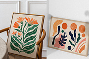 Modern Abstract Botanical Prints, a Wallpaper Graphic by Helospace (Thumbnail 7 of 10)