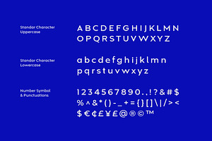 Mosafin Sans Serif Font Family