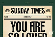 TAN - Jambore, a Serif Font by TanType (Thumbnail 8 of 20)