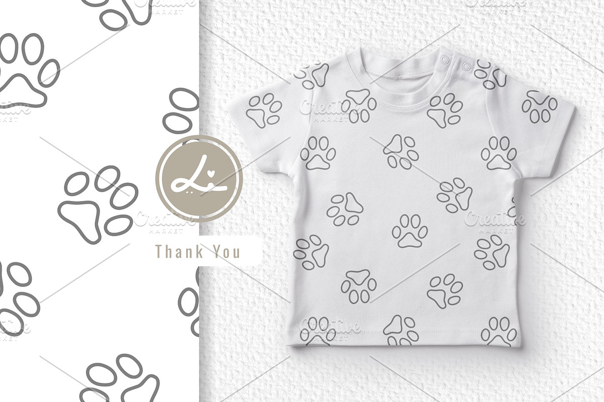 Seamless Pattern Kawaii Cute Cats, a Pattern Graphic by lindoet23 (Photo 3 of 3)