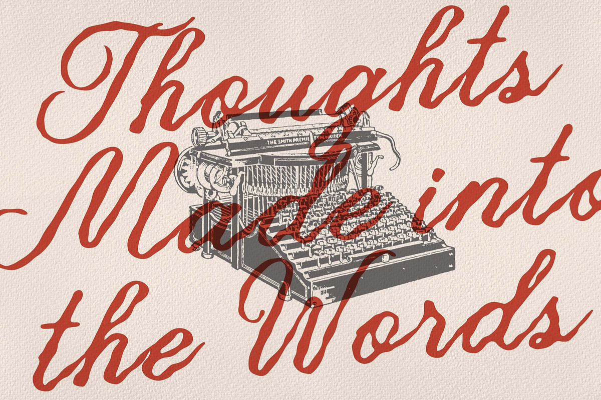 Palmeria a Textured Handwriting Font, a Handwritten Font by Blankids Studio (Photo 5 of 8)