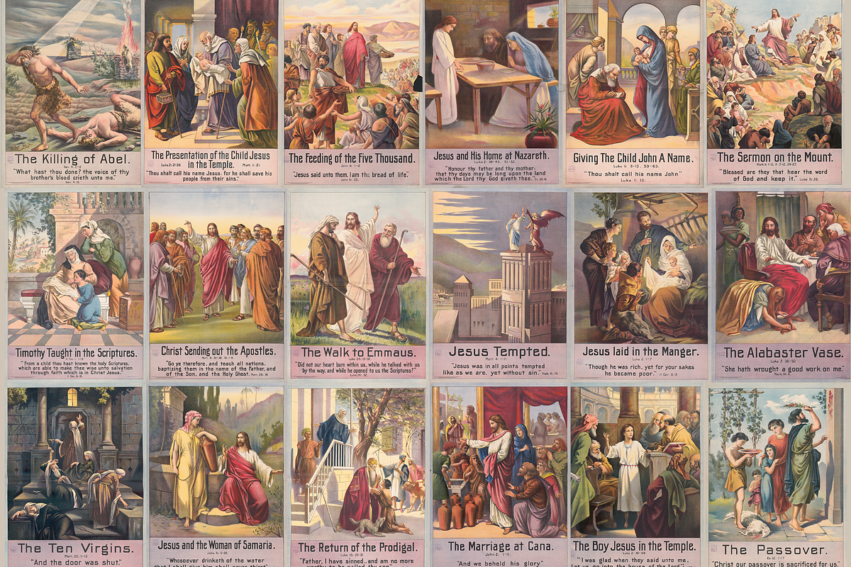 50+ Bible Verses - Vintage Posters, a Person Illustration by Digital Museum (Photo 7 of 9)