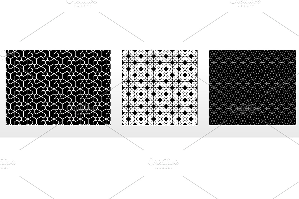 Geometric set patterns, a Pattern Graphic by RODINA (Photo 1 of 3)