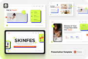 Skincare & Beauty PowerPoint, a Presentation Template by SquidPixey (Thumbnail 1 of 6)