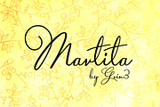 Martita, a Script Font by Leitmotif (Thumbnail 1 of 2)