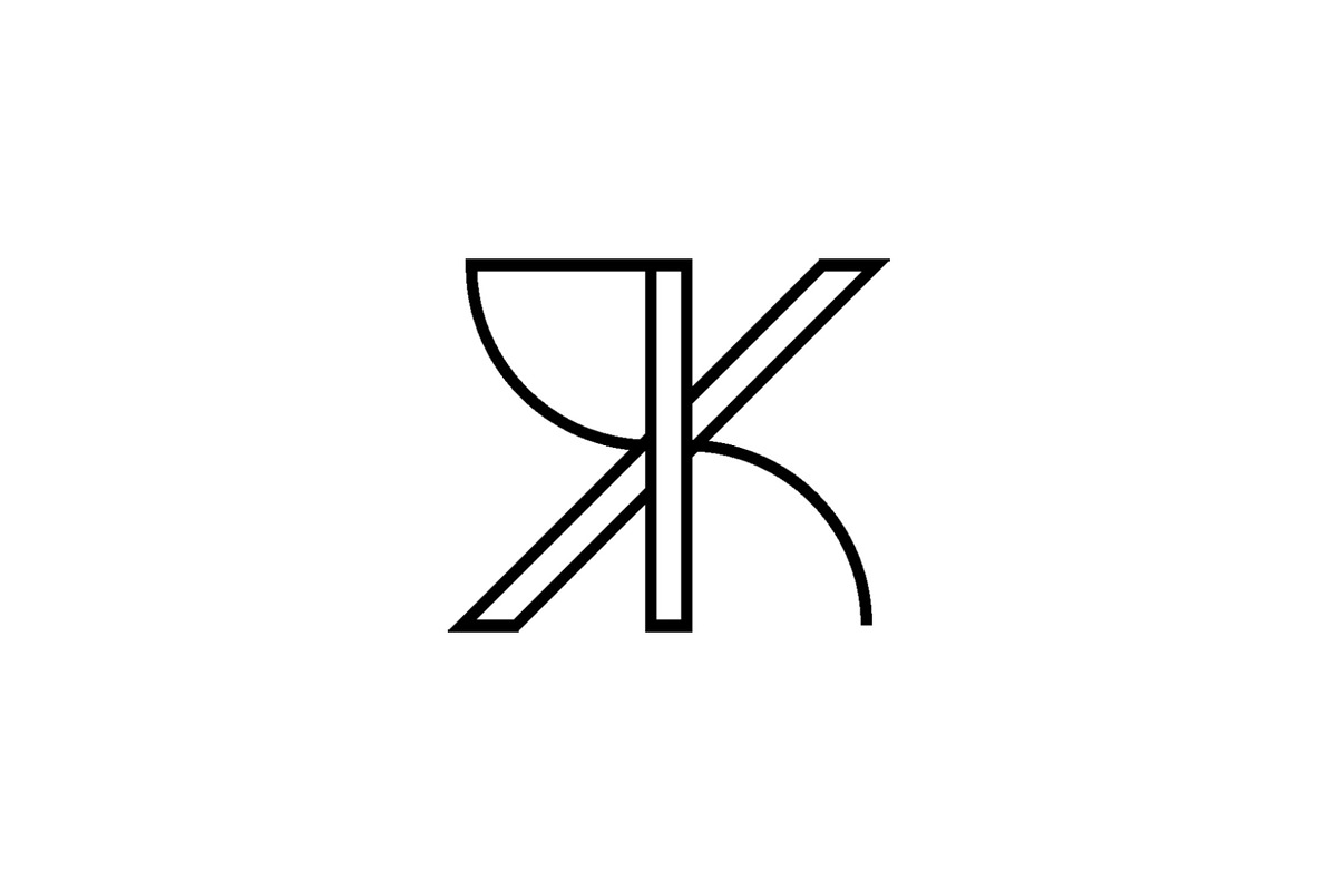 Minimalit Luxury Initials RK Logo, a Branding & Logo Template by Luxury Logos (Photo 3 of 4)