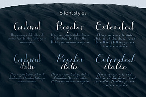 Contrast Hand Font Alterscript