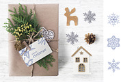 Hand drawn Christmas Toile set, an Object Illustration by ON_lineart_store (Thumbnail 5 of 10)