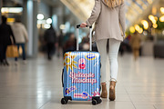 Suitcase Mockup Set, a Mockup by ArtDom (Thumbnail 5 of 5)