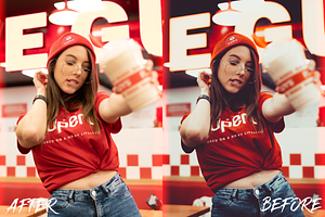 Five Guys Lightroom Preset