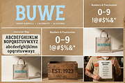 Buwe - Elegant Display Serif, a Sans Serif Font by Astuti Studio (Thumbnail 13 of 26)