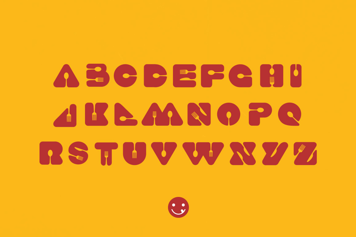 Food Craft Font preview 2