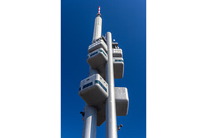 Zizkov Television Tower in Prague - Czech Republic, an Architecture Photo by Leonid Andronov