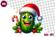 Christmas Pickles Clipart Bundle, a Decorative Illustration by taramija (Thumbnail 3 of 26)