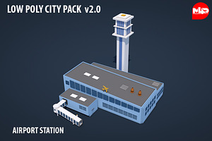 Low Poly City Pack V 2.0