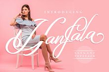 Hafala | Elegant Script Font