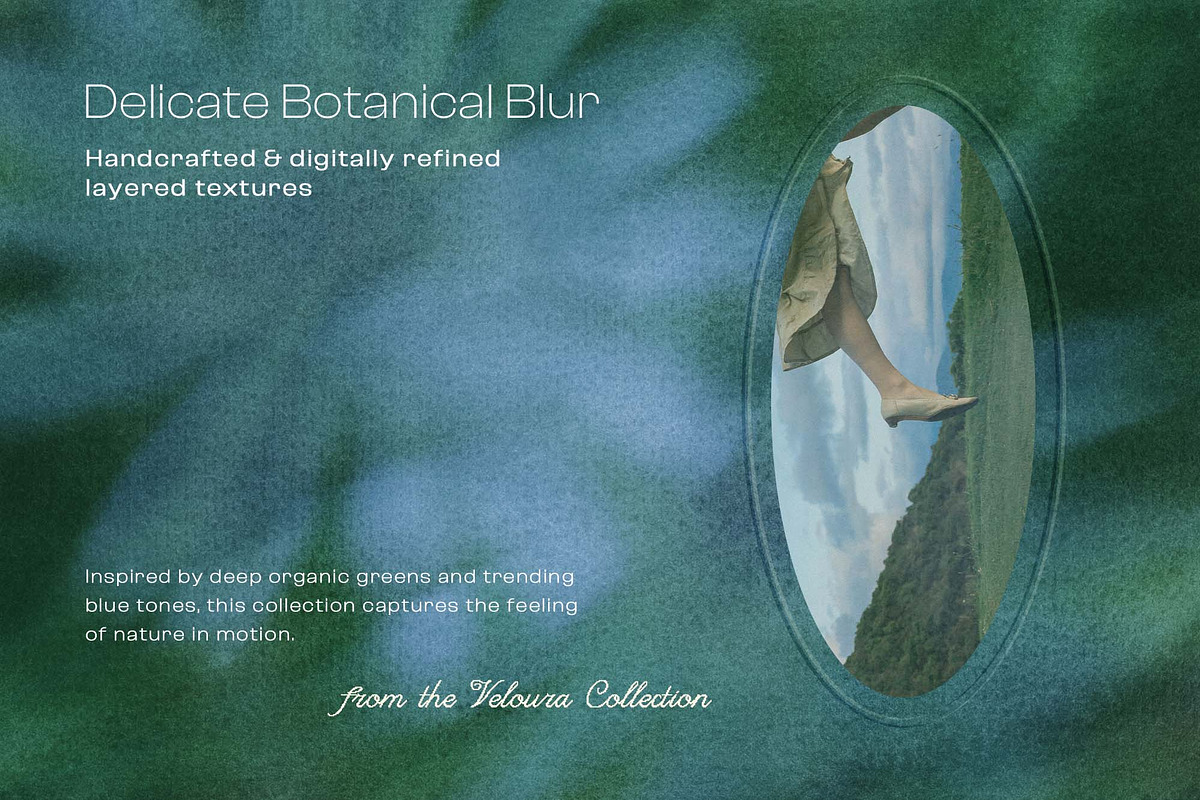 Blue Haze textured backgrounds, a Background Graphic by DigARTbyHavroshka (Photo 4 of 13)