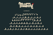 Milbong - a Bold Script, a Script Font by Vava Aryanto (Thumbnail 8 of 8)