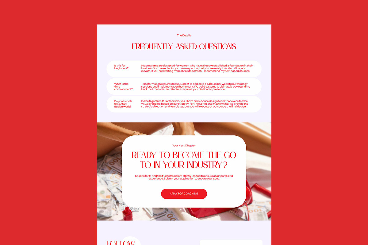Elena Claire Canva Website Template, a Landing Page Template by PixaSquare (Photo 6 of 6)