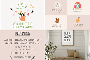 The Cute Font Bundle