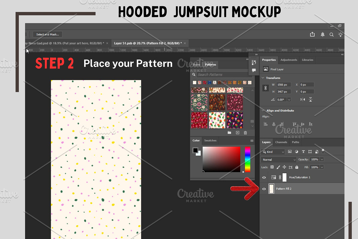 Baby Hooded Jumpsuit Mockup, a Hoody Mockup by Nora Gad (Photo 3 of 19)