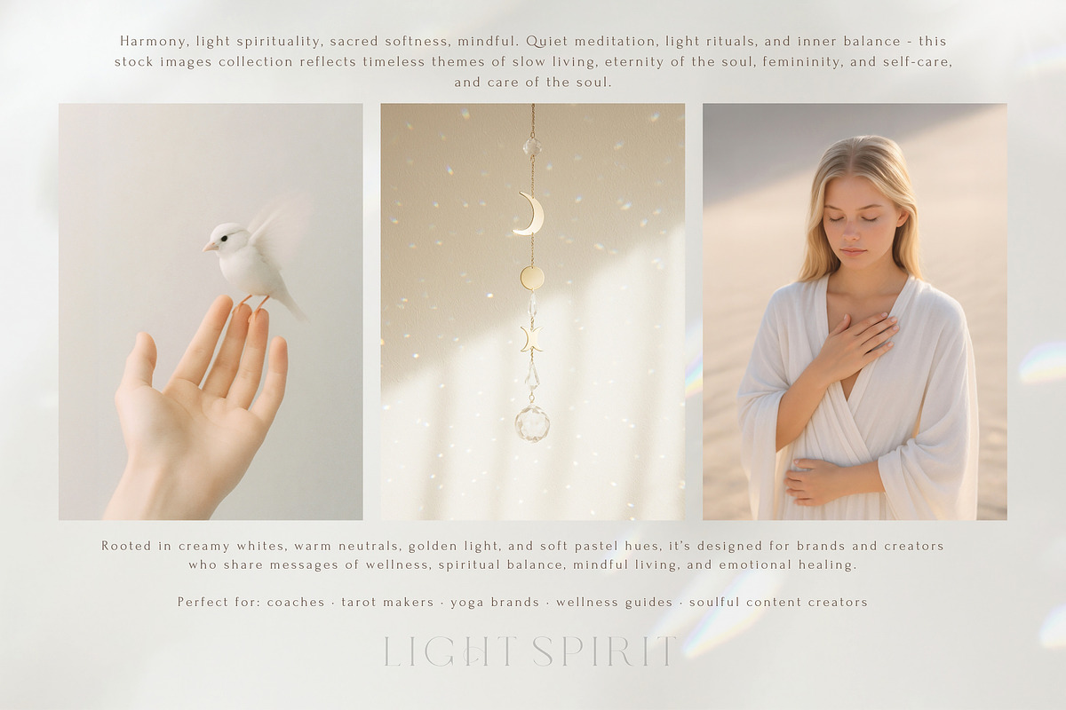 260 Light Spiritual Stock Images, a Beauty & Fashion Photo by Allure Art (Photo 2 of 46)