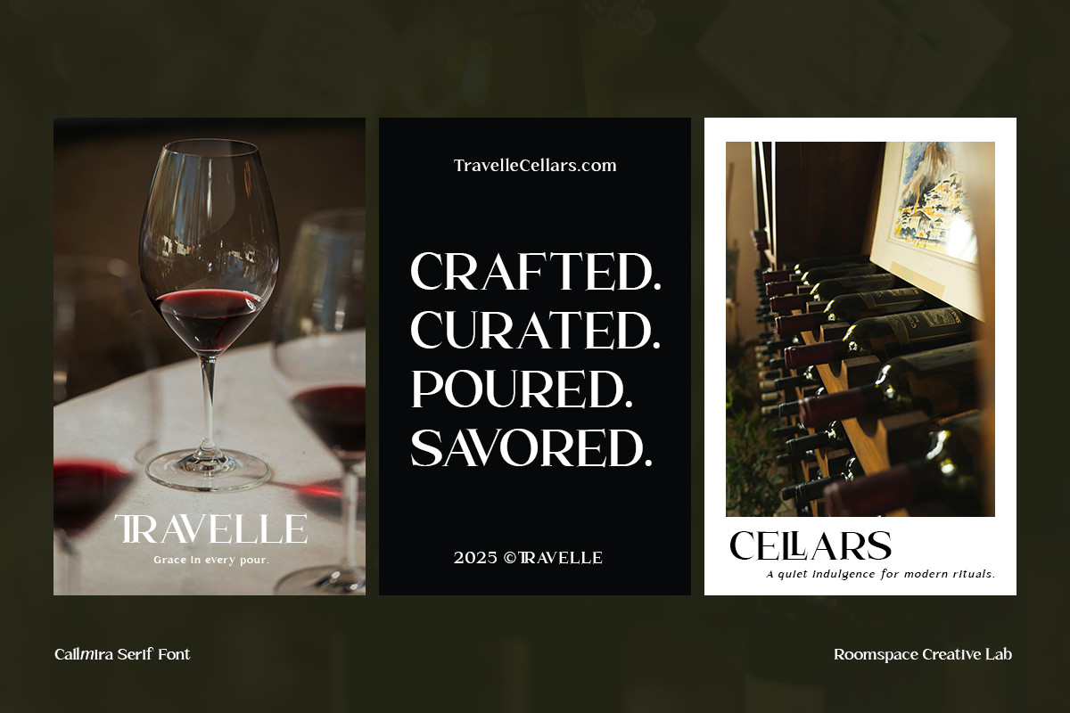 Callmira - Corporate Elegant Font, a Serif Font by roomspace creative lab (Photo 3 of 11)
