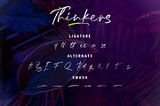 Thinkers - a Dry Brush Font, a Script Font by Vava Aryanto (Thumbnail 12 of 12)
