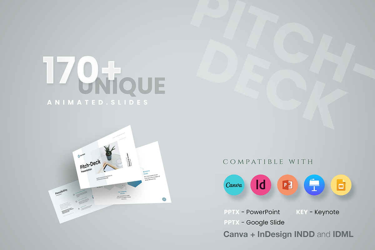 Business Pitch Deck PowerPoint, a Presentation Template by GoldenPixelStudio (Photo 6 of 29)