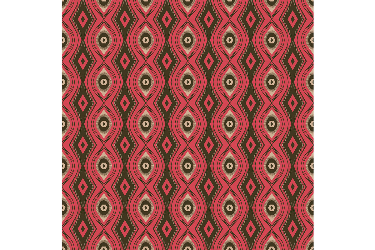Boho Geo Seamless Pattern, a Pattern Graphic by Sharon Schwalbe (Photo 3 of 4)