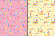 Colorful Fun Sweet Birthday Pattern, a Pattern Graphic by CreativeChristiana (Thumbnail 5 of 9)