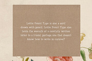 Lottie Pencil Script & Type Duo, a Script Font by Margot + Co (Thumbnail 5 of 11)