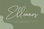 Elleanor - Handwritten Font, a Script Font by Fikryal Studio (Thumbnail 1 of 9)