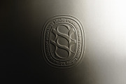 Embossed Luxury Logo Mockup, an Advertising Mockup by Asylab (Thumbnail 1 of 5)