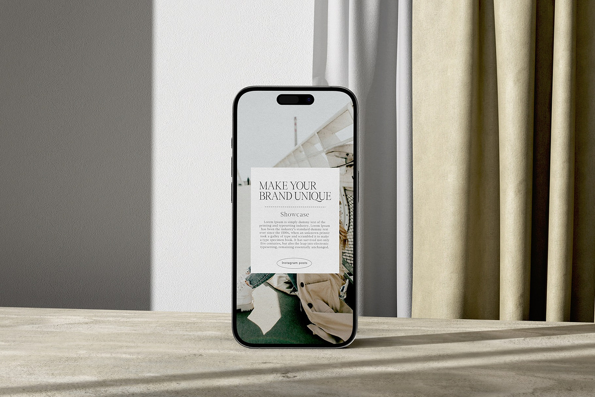 Instagram Post Mockups, an iPhone Mockup by Tahtagraphic (Photo 16 of 18)