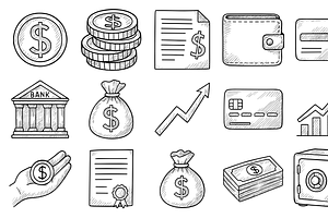 Finance Icon Set