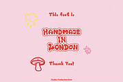 ChubbyChubby BomBom: Hand drawn font, a Font by Chun (Thumbnail 9 of 9)