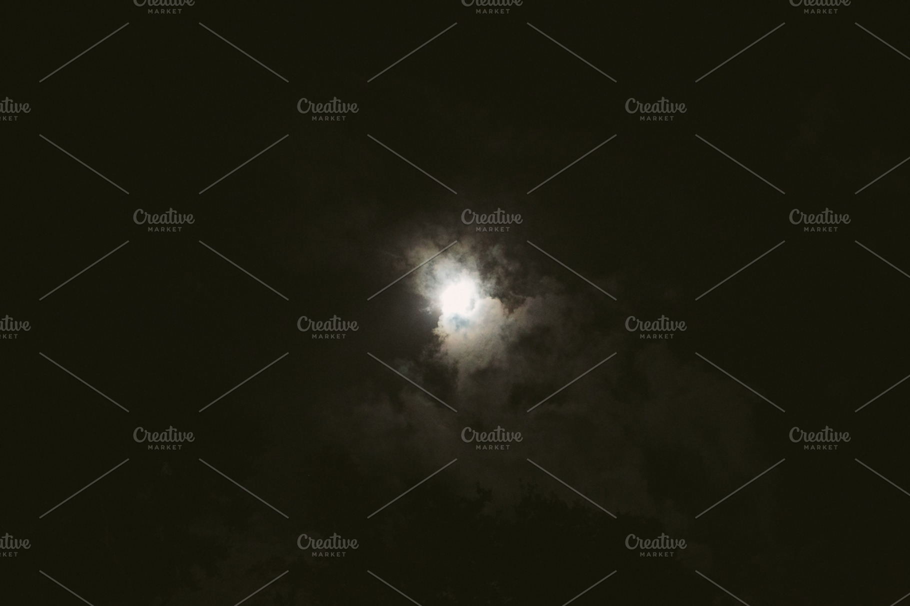 Full Moon 2 Stock Photo