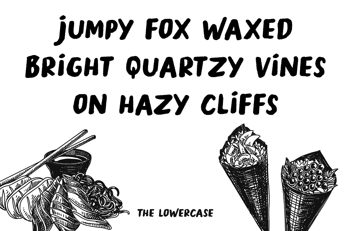 Bellmesso - Asian Quisine Fonts, a Handwritten Font by Konstantine Studio (Photo 5 of 7)