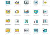 3D Printing & Modeling Icons, an Icon by Flat Icons (Thumbnail 4 of 7)