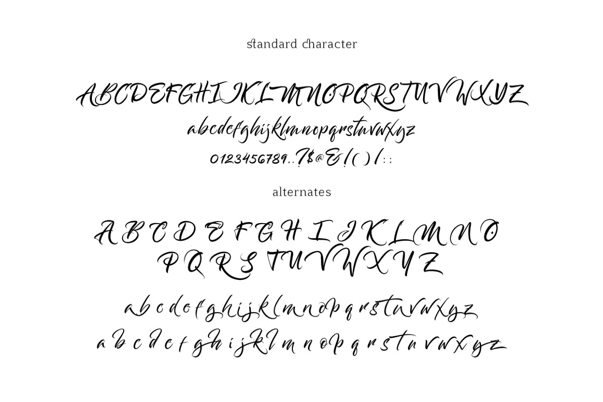 Bantham Typeface preview 7