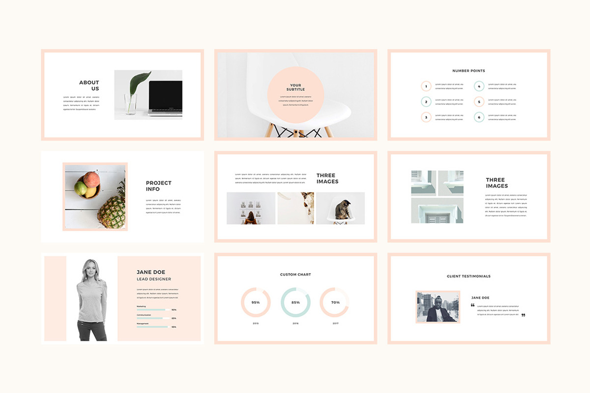 Blossom Presentation Template, a Presentation Template by SlideStation (Photo 2 of 8)
