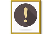 Fine Exclamation Icon, a Texture Graphic by FineArtStudio (Thumbnail 2 of 3)