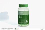 Supplement Capsules Bottle Mockup, a Cups & Container Mockup by De-Alien Design (Thumbnail 5 of 13)